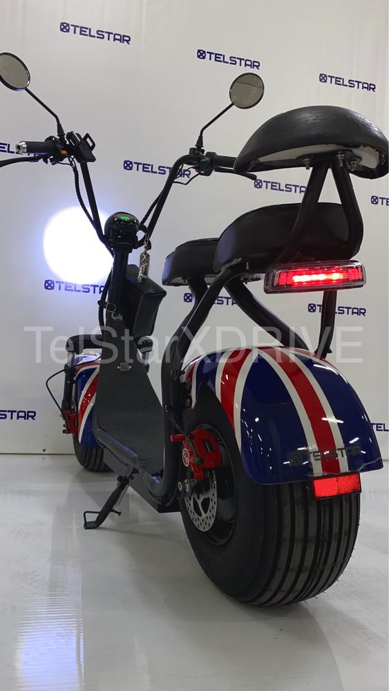 Електрически скутер BIG CITY HARLEY X2 1500W LED Харли