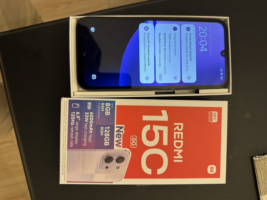 Telefon nou Xiaomi redmi 15 C