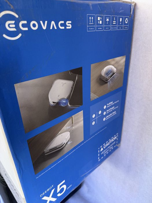 Robot Aspirator Ecovacs Deebot X5 Omni Alb