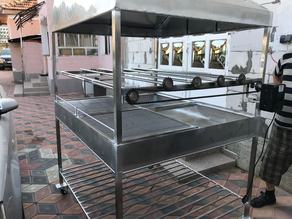 Gratar cu proțap inox