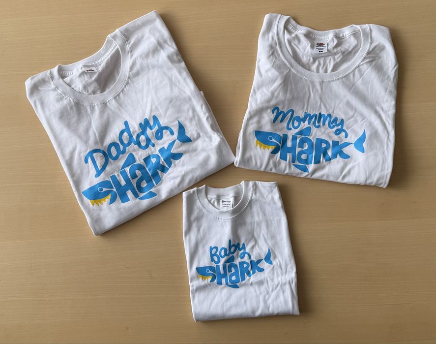 Тениски Baby Shark за цялото семейство