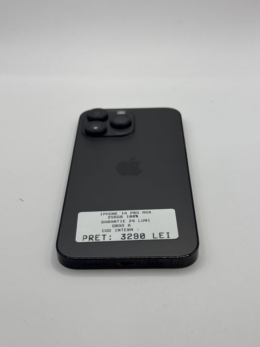 Iphone 14 Pro Max 256GB 100% Grad A Garantie 24 luni - zonemag.ro