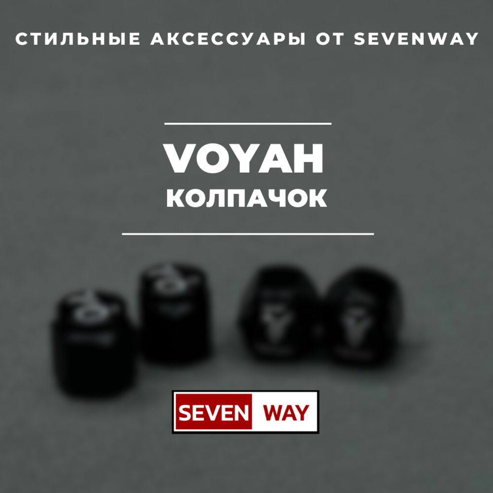 Колпачки для автомобильных ниппелей Voyah Free от «Sevenway»