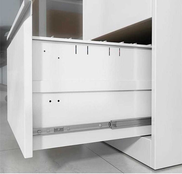 Тумбочка для хранения бумаг/ картотечные ящики из металла/ 3-4 этажные