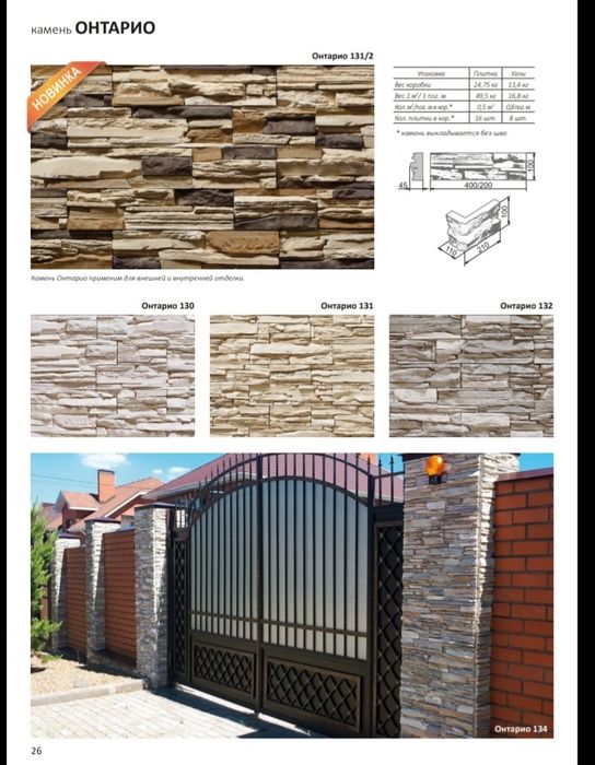 Декоративные кирпичь для фасада и интерьера