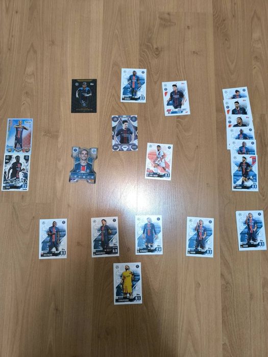 Match Attax пакети с карти от различни клубове сезони 24/25 и 25/26