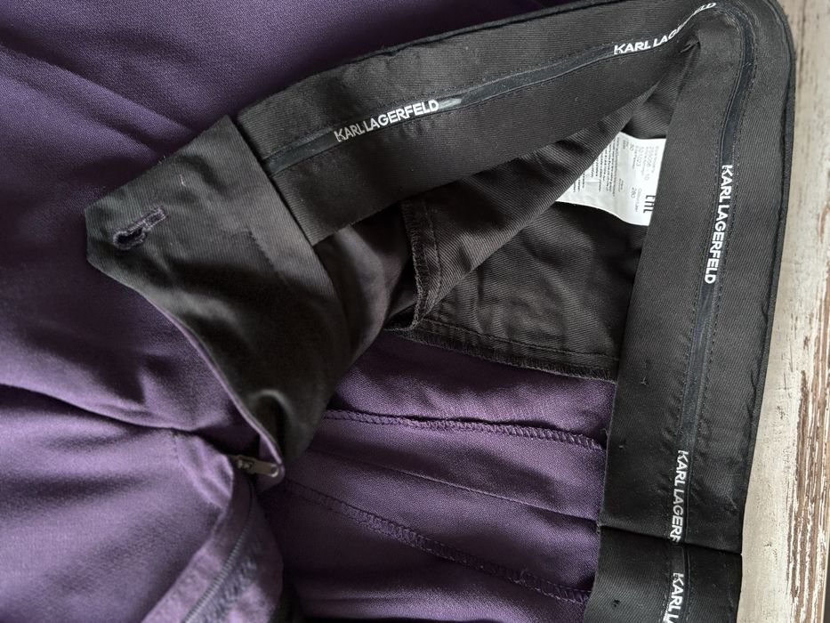 Pantaloni costum Karl Lagerfeld