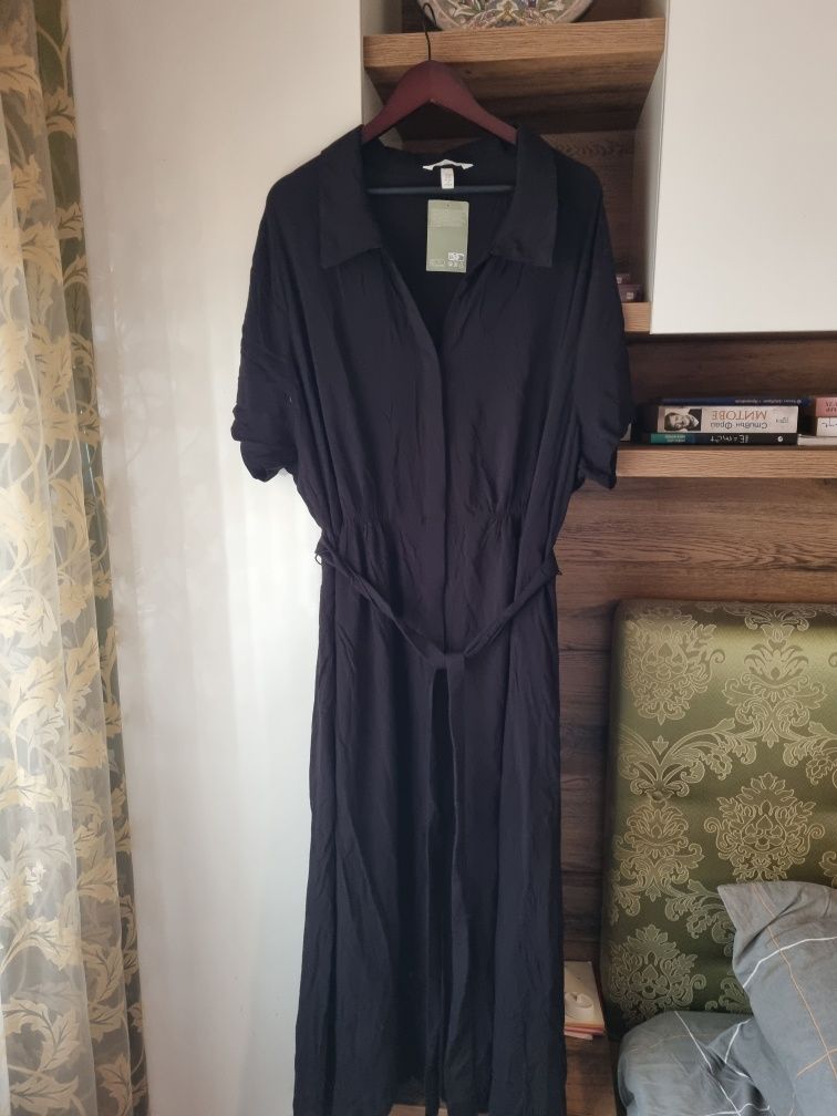 H&M 4XL макси риза рокля, нова
