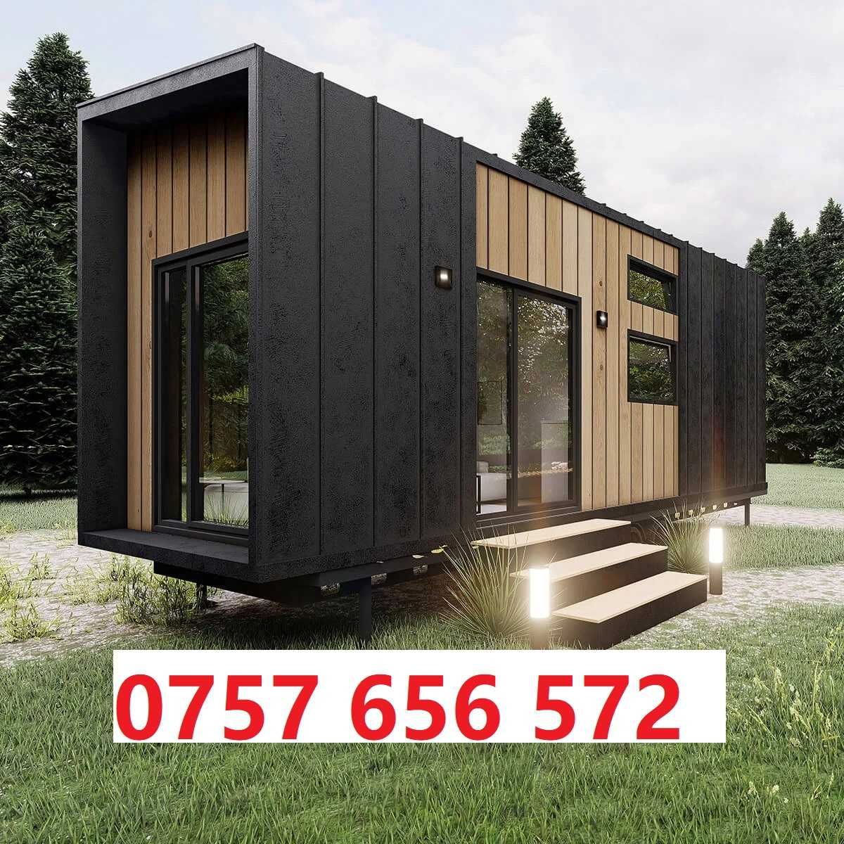 Container de locuit/vacanta/camping 120mm - Tiny House