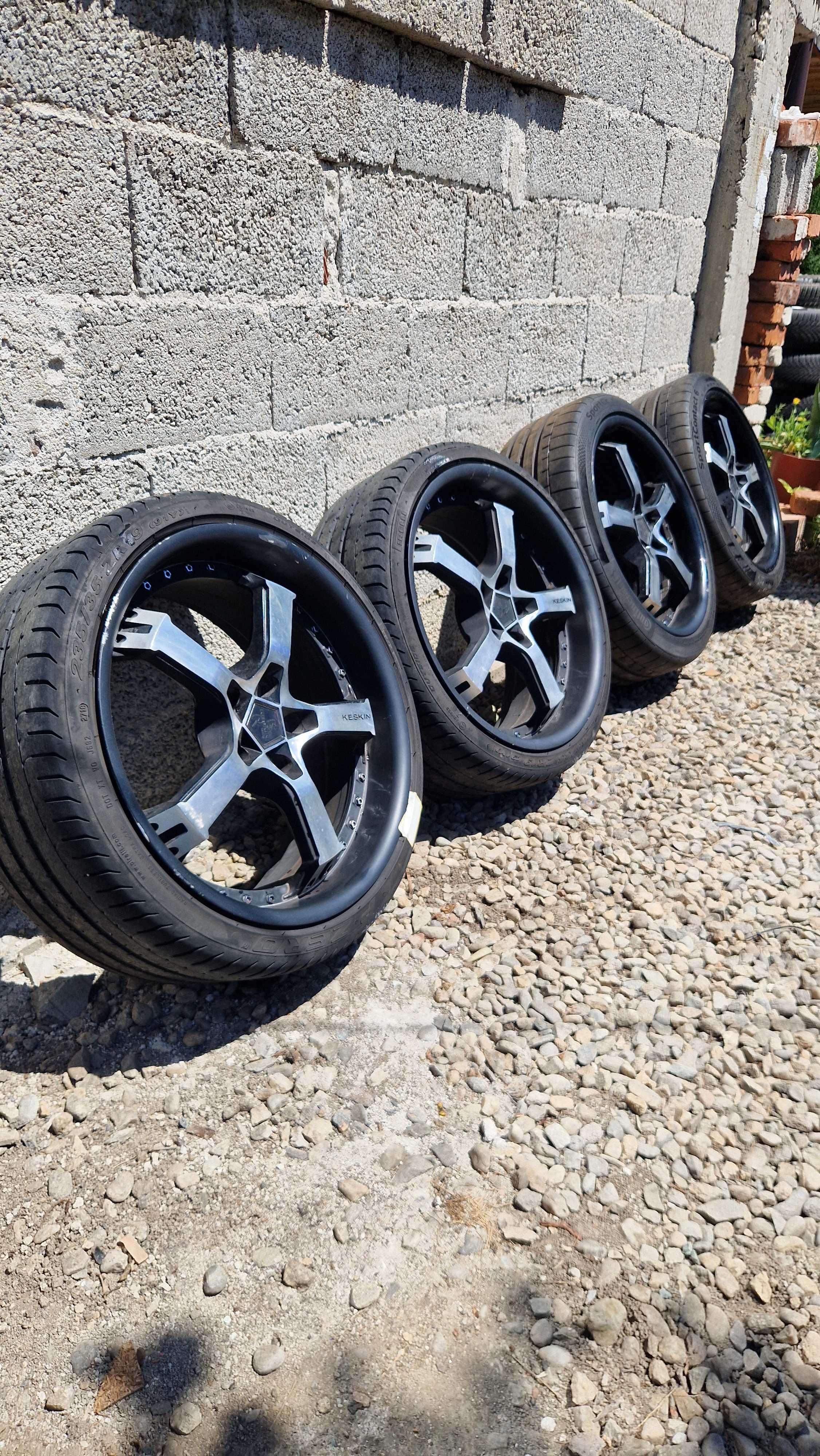 KESKIN със литни гуми 255/35/19 8,5J×19 ET40 5×112