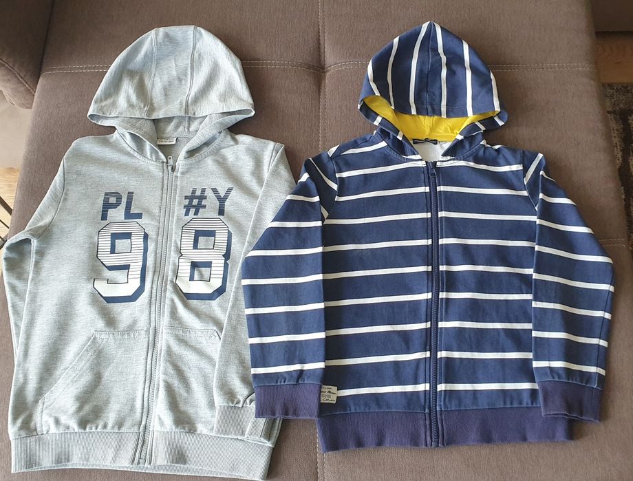 Тънки памучни суичъри за момче 8-10г