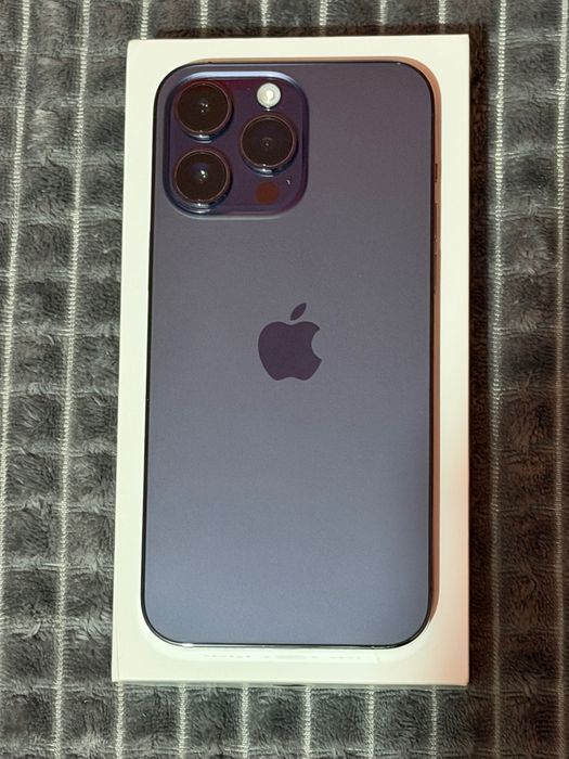 Продавам iPhone 14 PRO MAX 256 GB Deep Purple - отлично състояние