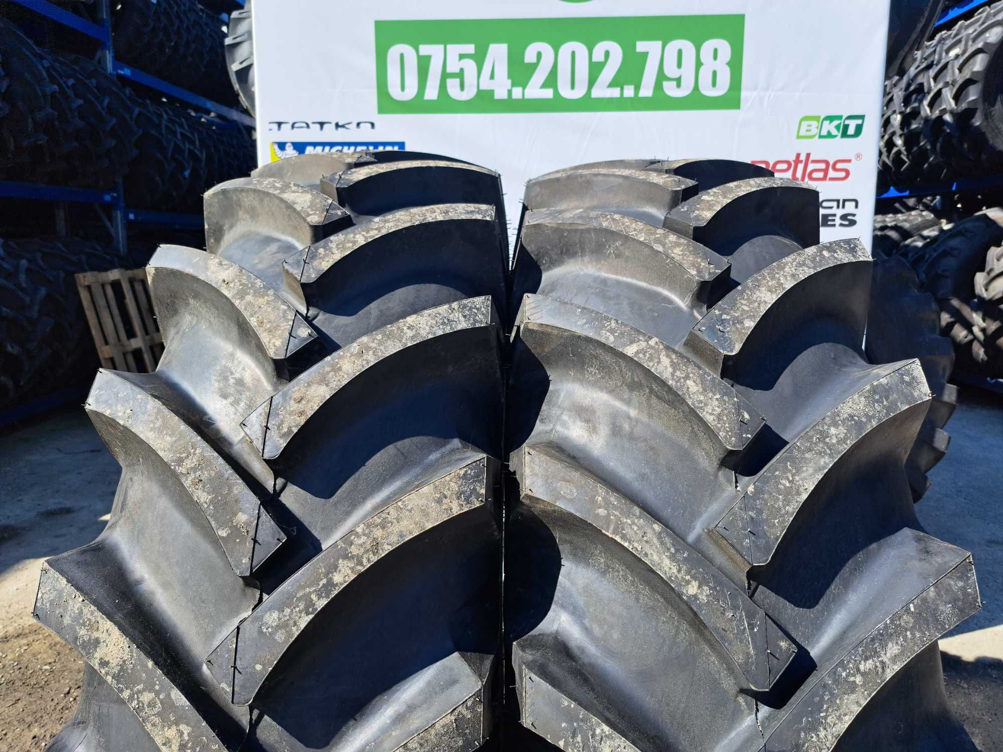 Cauciucuri noi 18.4-38 cu 10 pliuri pentru tractor spate marca OZKA