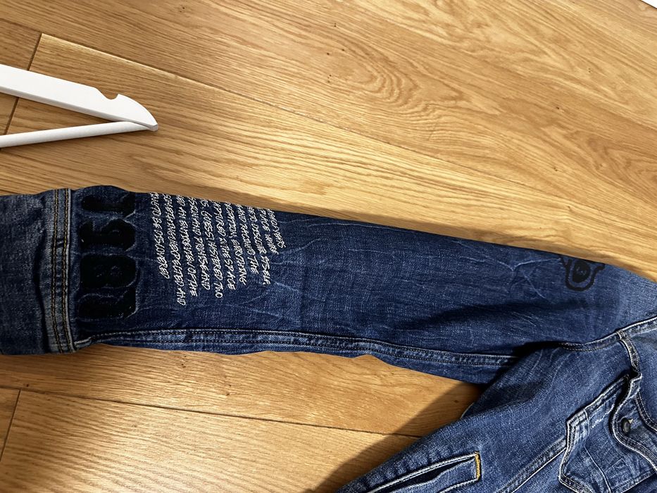 Мъжко дънково яке на маркага Guess