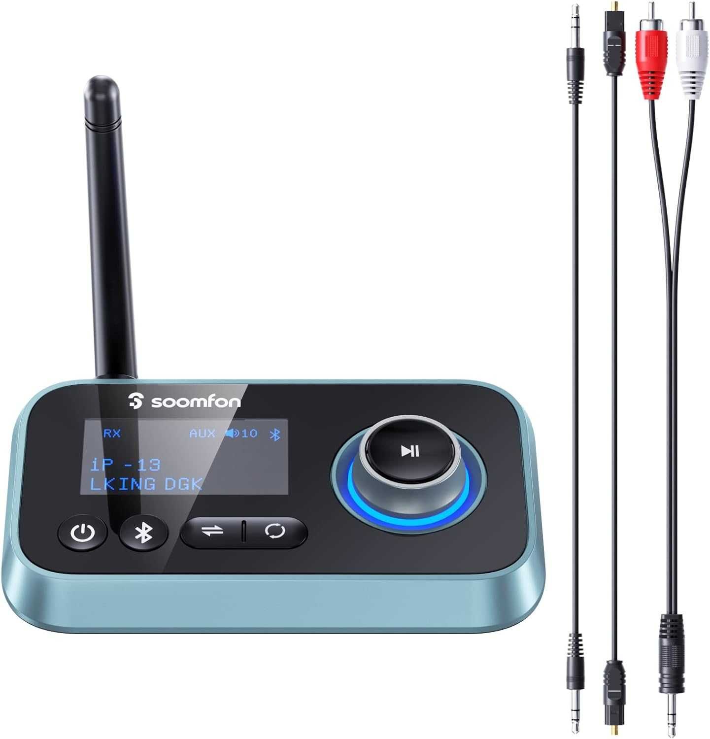 Bluetooth предавател и приемник TV -SOOMFON Bluetooth 5.0q трасмитер