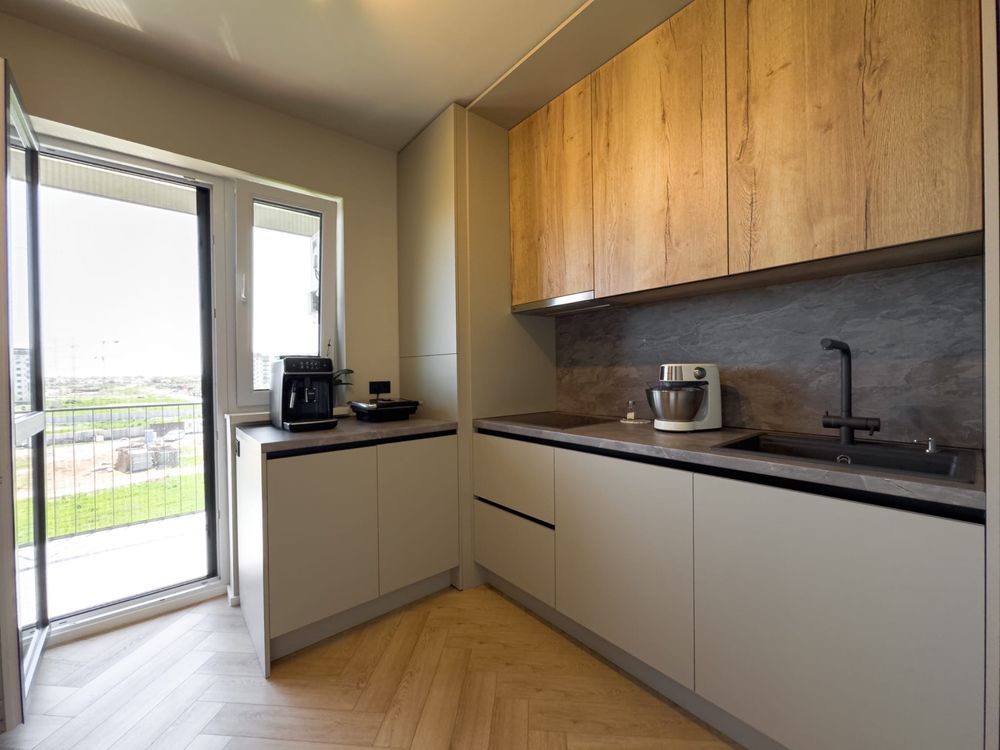 Apartament 2 camere cu gradina si pompa de caldura si racire