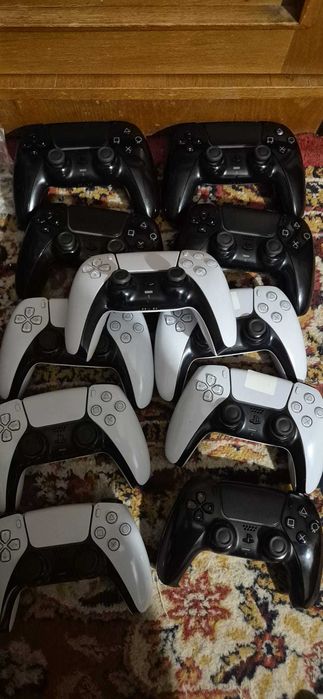 Controller Wireless PlayStation 5 DualSense, Midnight Black/WHITE