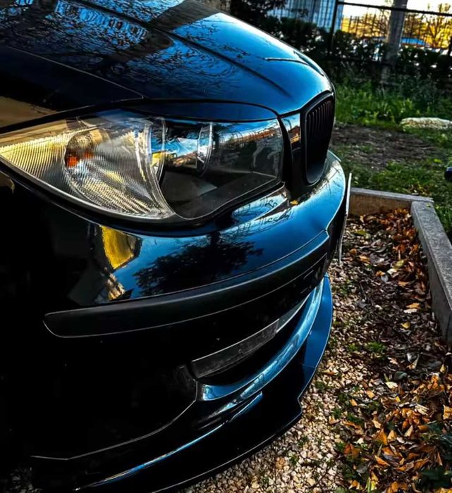 Вежди за фаровете за БМВ BMW E87 E81 E82 E88 пиано лак черни