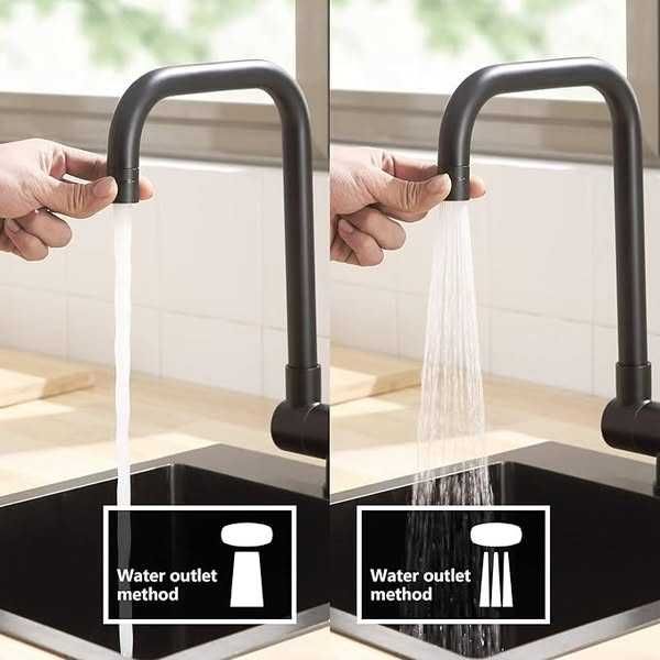 CECIPA Baterie de bucătărie pliabilă, neagră,