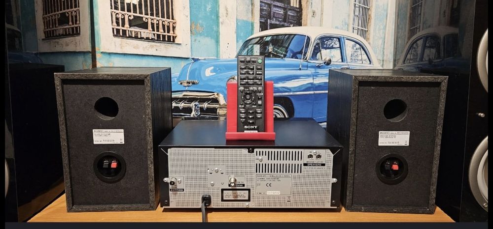 Amplificator statie receiver sistem Sony MX 550i USB CD radio boxe