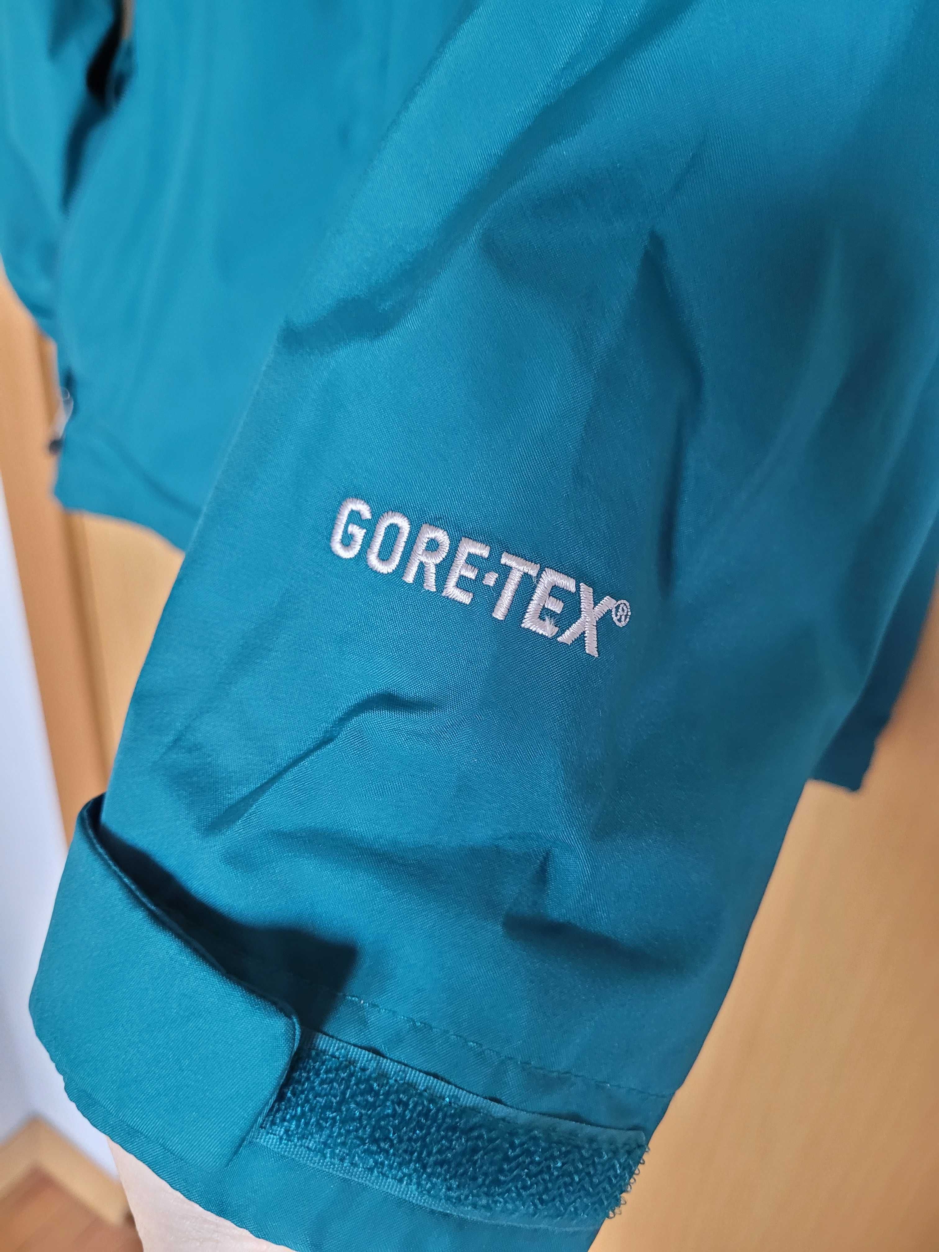 The North Face Goretex зелено дамско водоустойчиво яке размер М