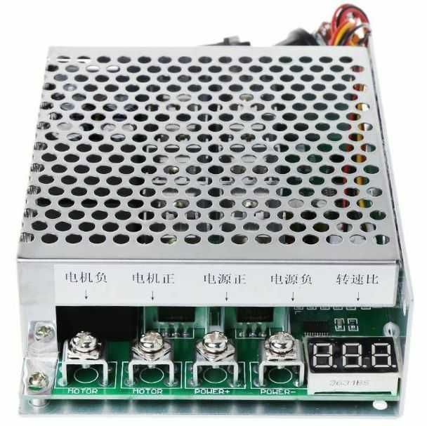 PWM 100A variator turatie regulator turatie motor DC 10-55V. Ambalat!