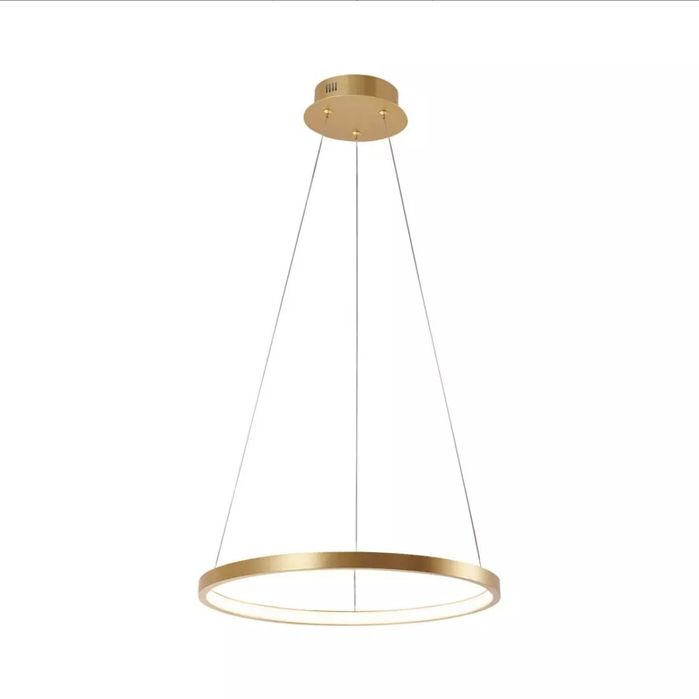 Lustra led auriu