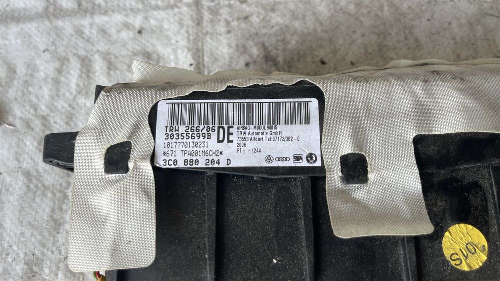 Еърбег на пасажер VW Passat B6 2005-