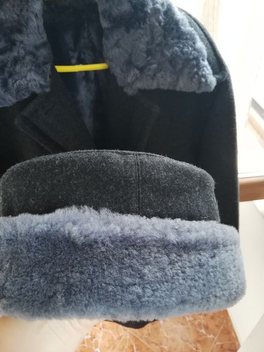 Vând palton îmblănit + tocă