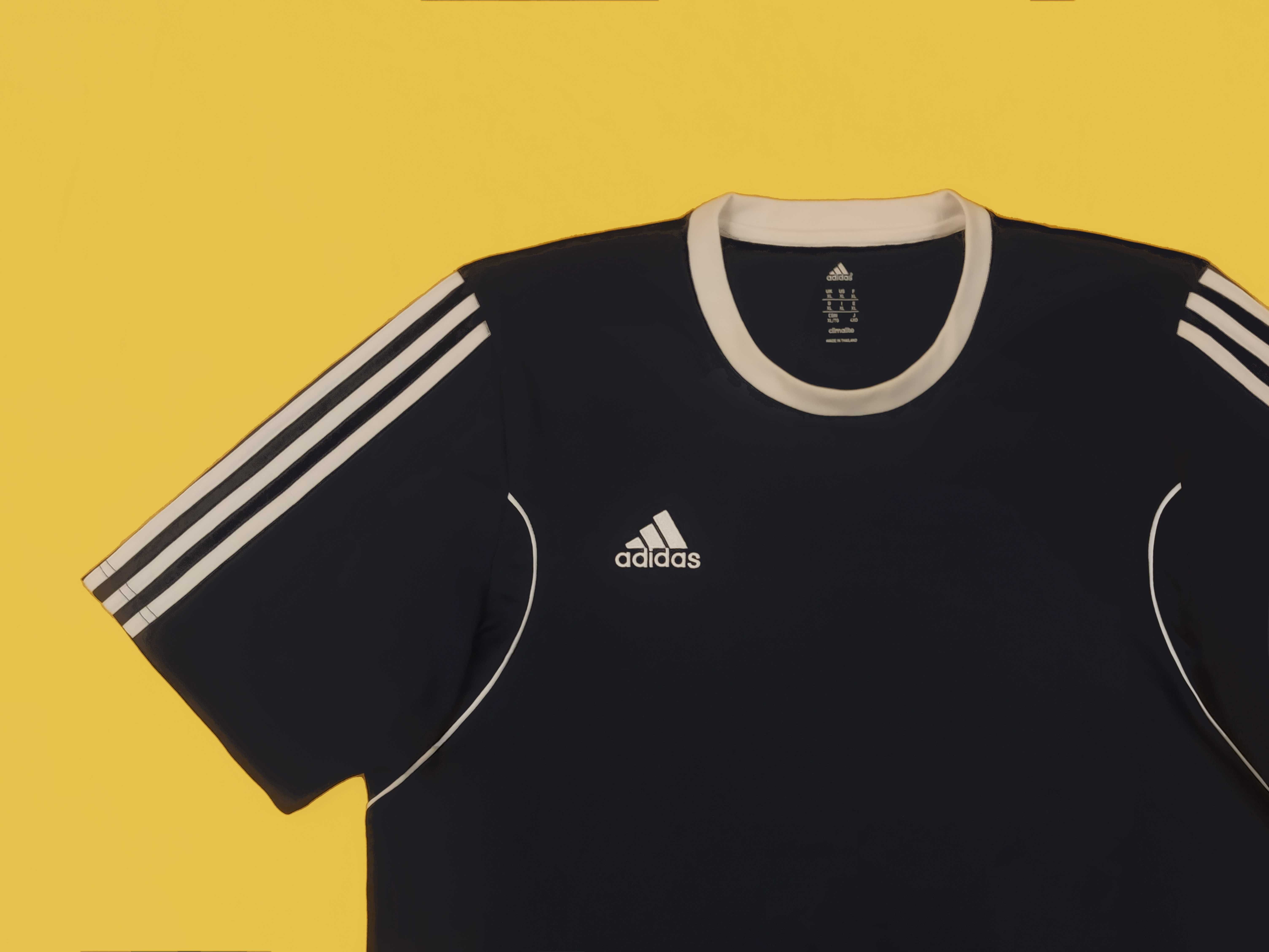 Tricou sport Adidas Climalite Dark Blue