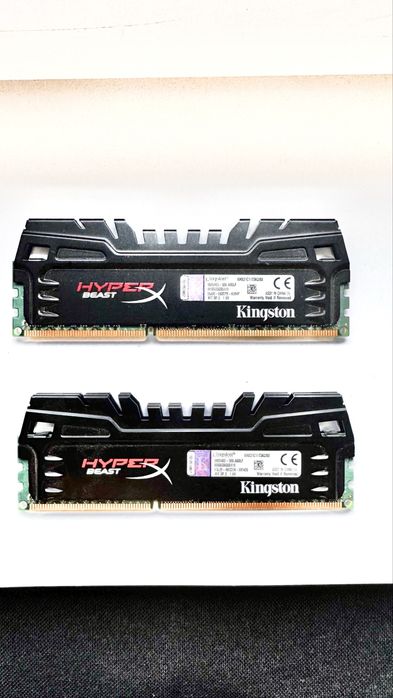 Kit ddr3 2x 4g Kingston HyperX Beast