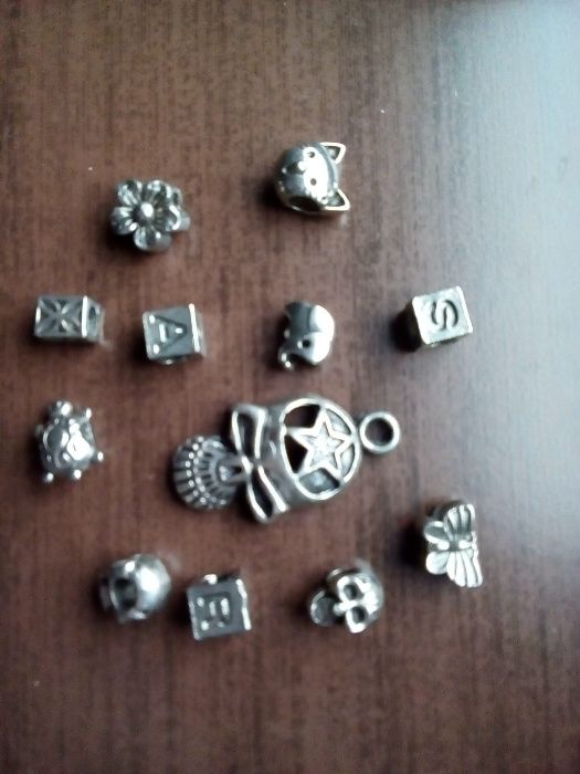 lot bijuterii argint / zirconiu, Pandantiv figurine
