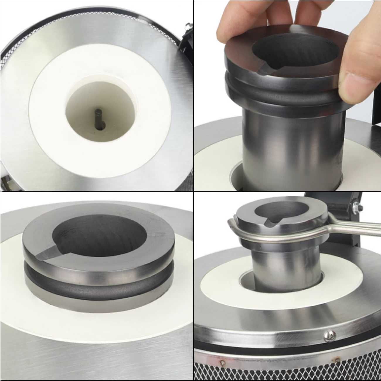 Furnal 3Kg, cuptor electric pentru topirea metalelor ușoare