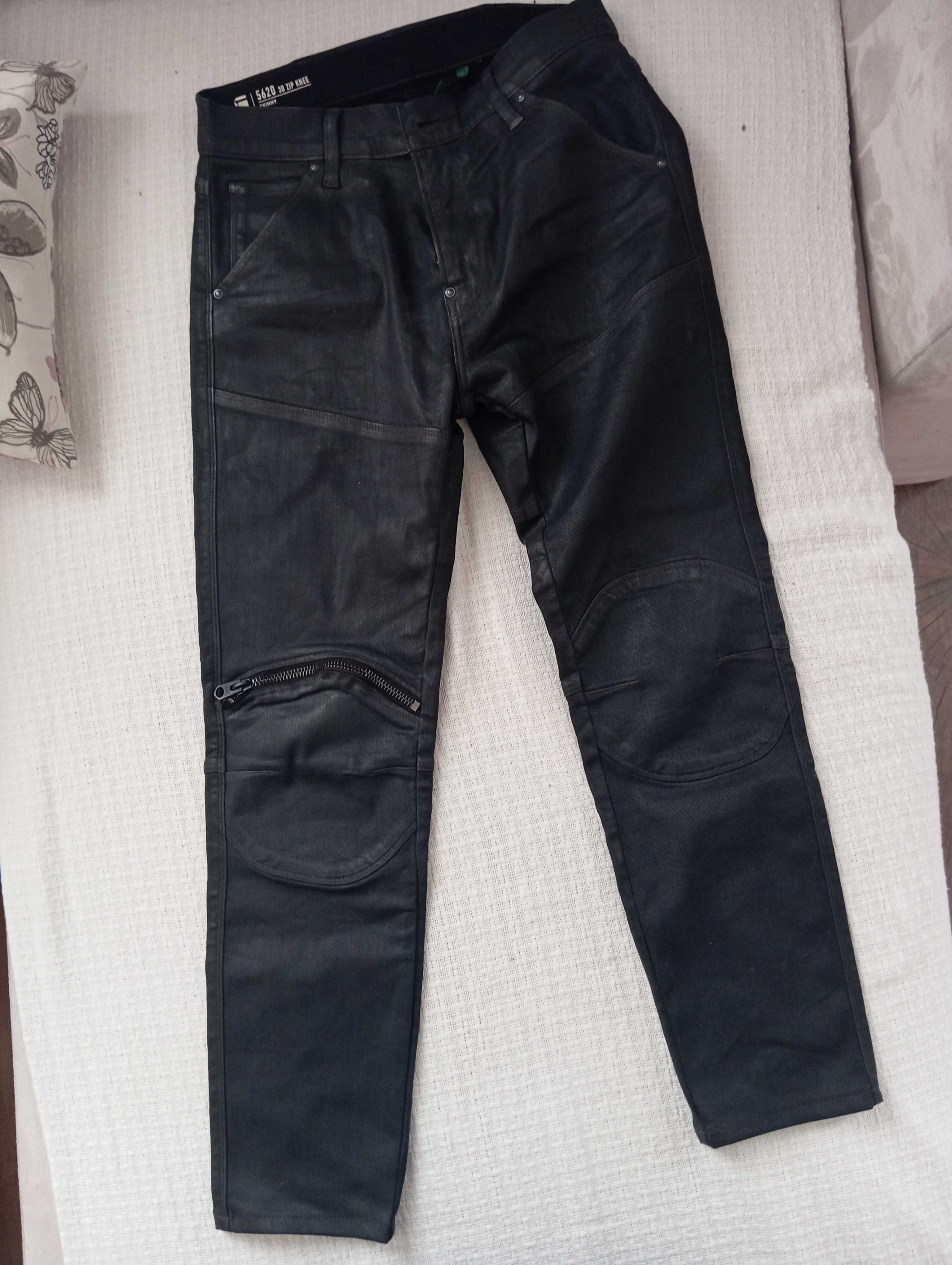 Дънки G star Raw 3D zip knee