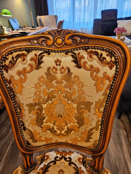 Комплект старинни столове "Луй XV"