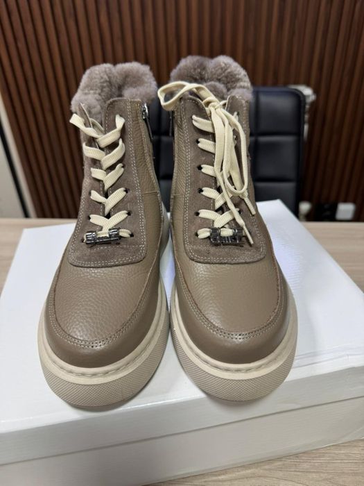 Новые зимние ботинки, натуральная кожа