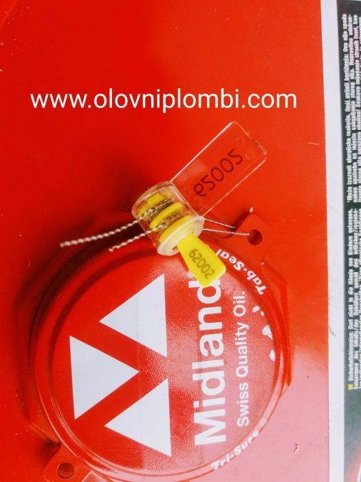 Промоция; 0,27лв./бр. Пломби за сигурност.Самозаключваща се пломба.