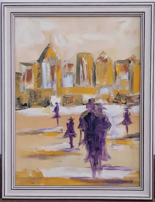 Селекция от 3 оригинални картини на Ертан Алев (Рамкирани)