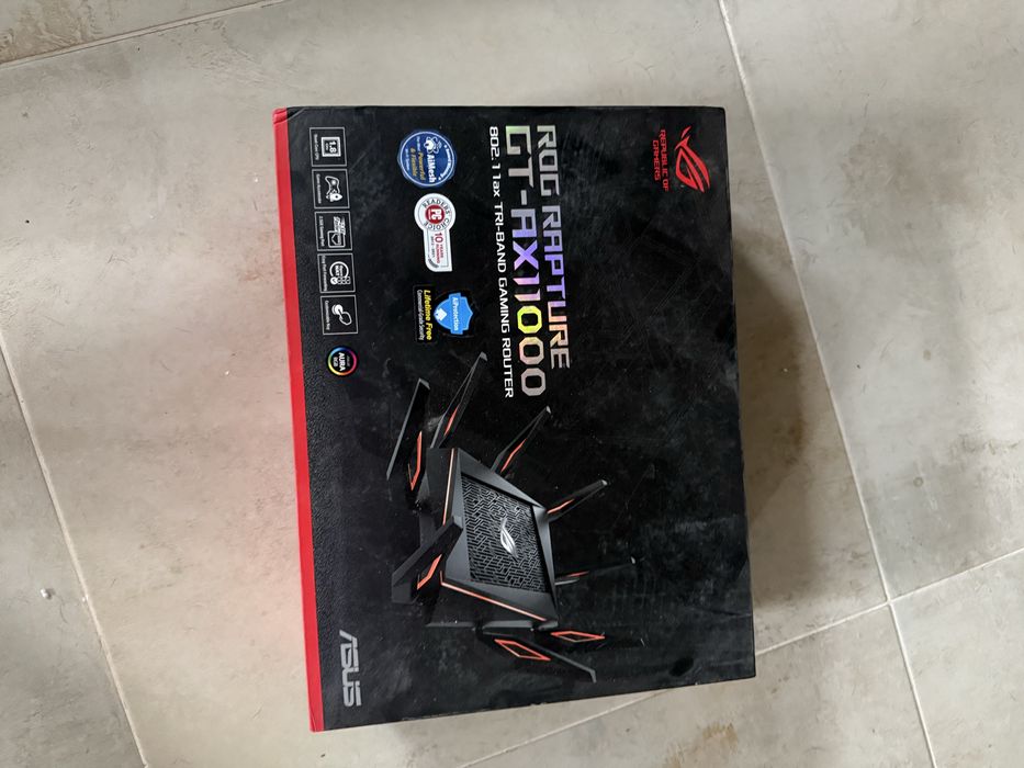 Asus Rog GT 111000 Rapture Gaming Router Gigabit wifi 6