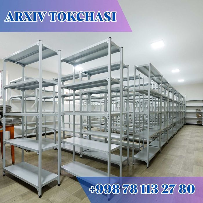 Стеллаж металлический сборный, konstruktiv metall stellajlar