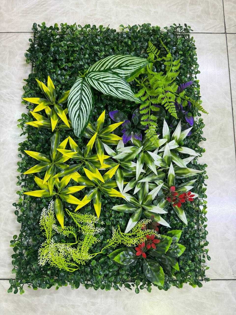 Фитостена 40x60 см — Зелёная панель