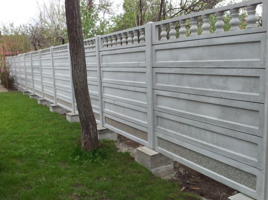 Gard beton placi