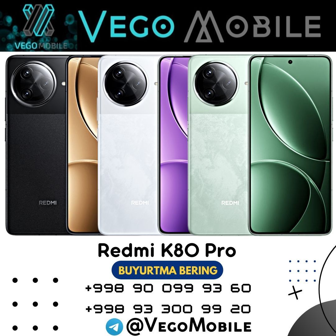 Суперцена! Redmi K80 Pro на заказ, VegoMobile