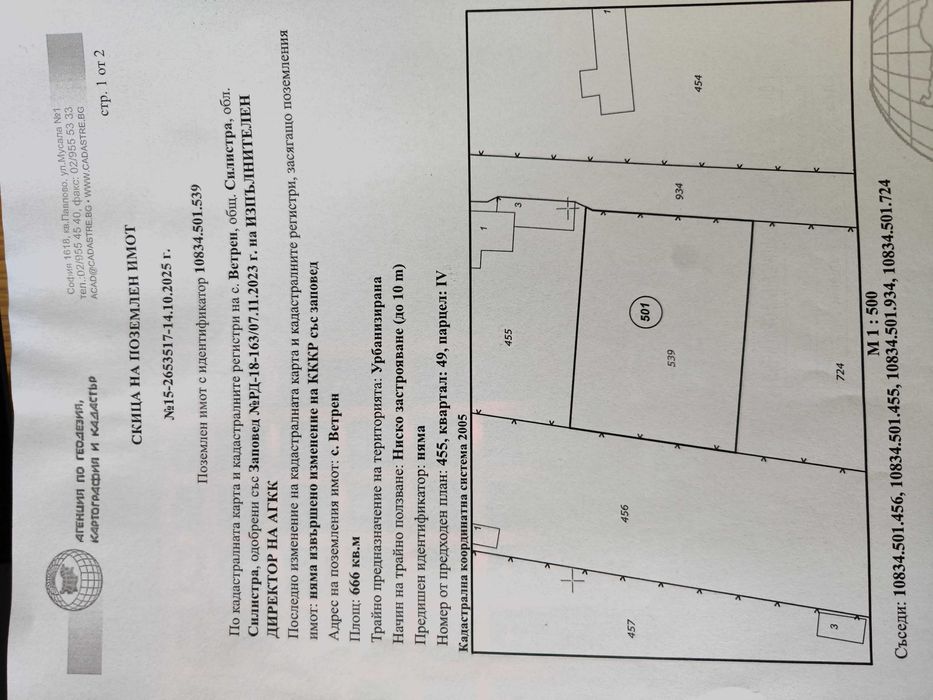 Продава се къща в с.Ветрен