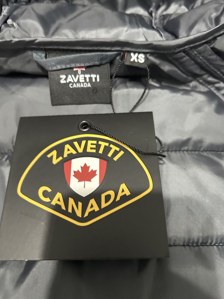 Geaca Originala Zavetti Canada Xs (noua cu eticheta)