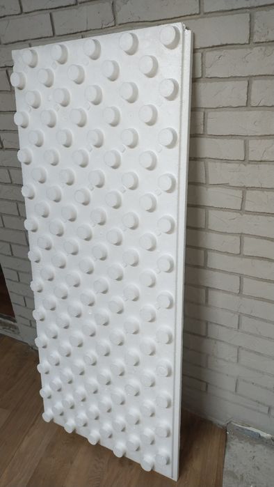 Мат с бобышками под тёплый пол