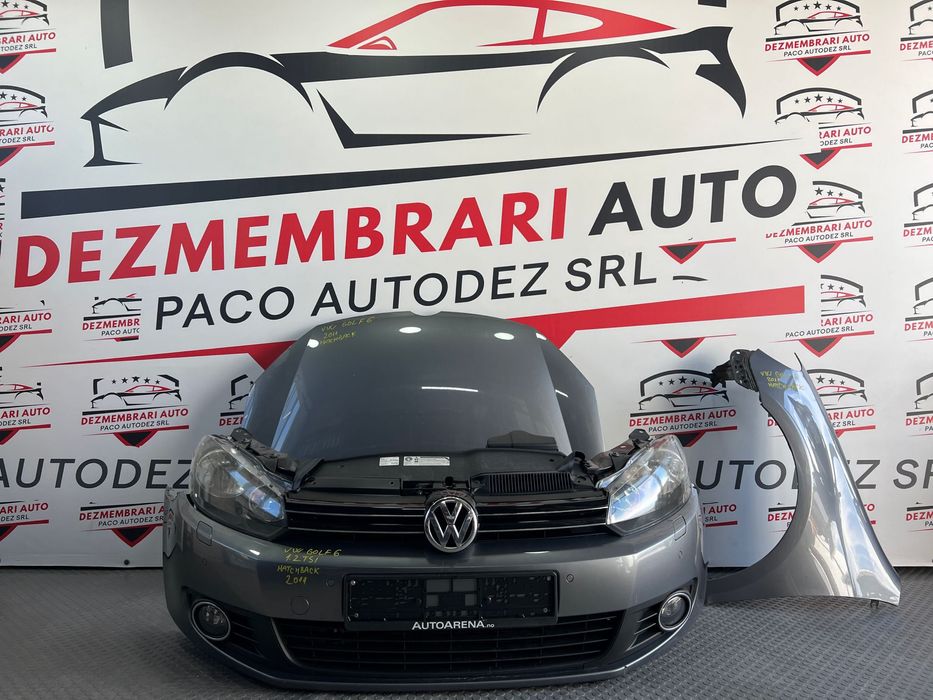 Bot Complet/Fata Bara Faruri Capota Trager Radiatoare Vw Golf 6 Hatch