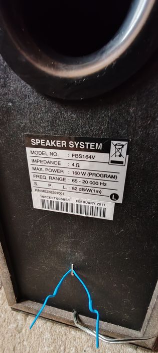 Sistem audio LG toch