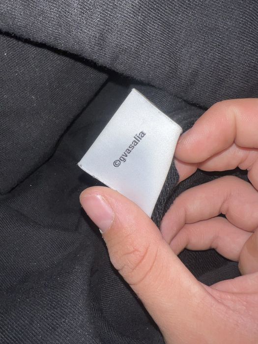 Vetements mixed letters hoodie