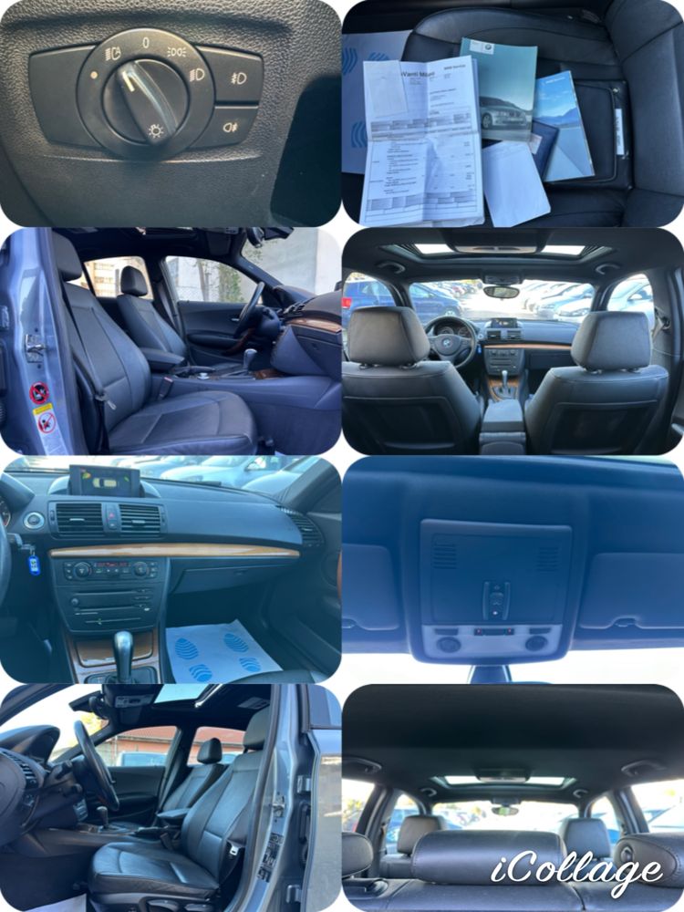 Bmw Seria 1 E 87 118 Benzina AUTOMAT BI-Xenon Navi Mare PDC Piele  Com